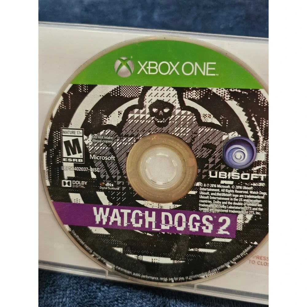 Xbox One Game Lot Call of Duty Modern Warfare Cold War Mass Effect Watch Dogs 2